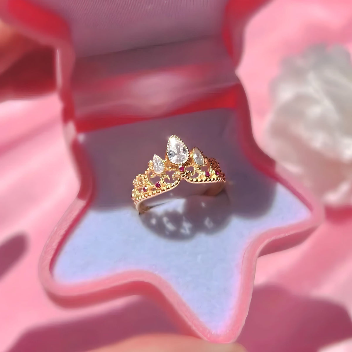 Adjustable Rapunzel Ring