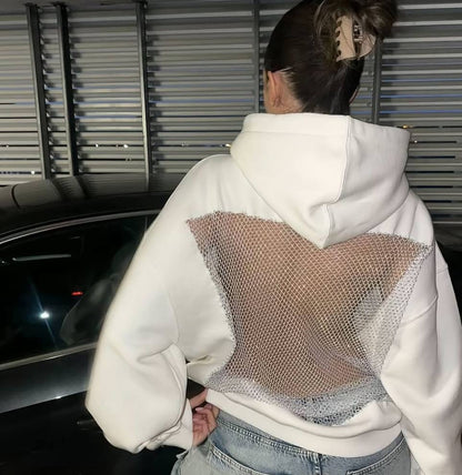 Serena Crystal Hoodie