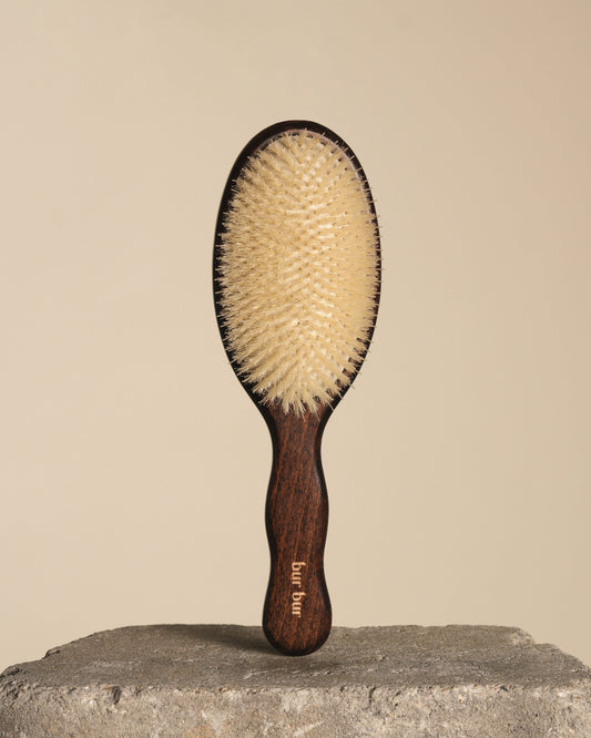 Bur Bur Natural Boar Bristle Hair Brush