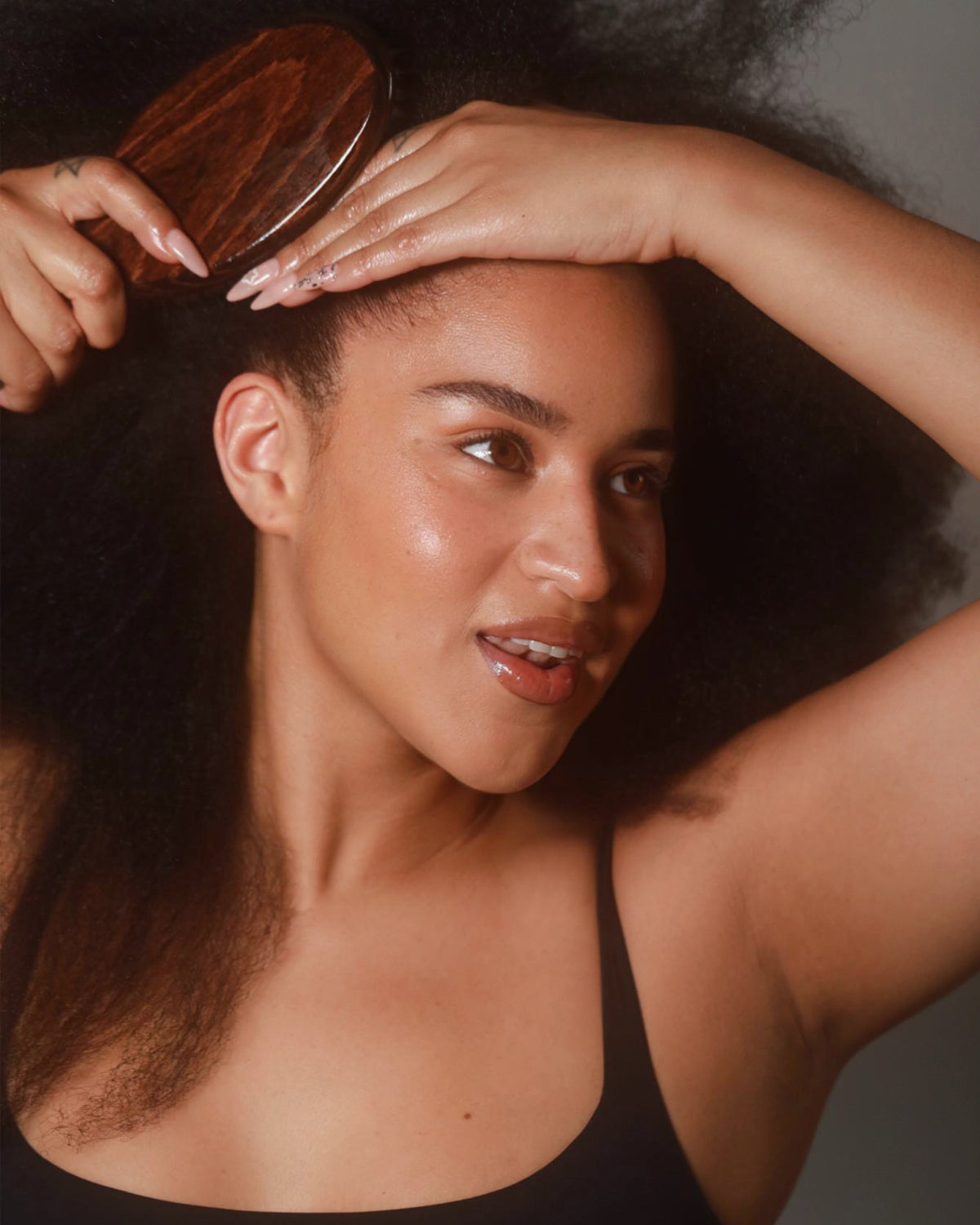 Bur Bur Natural Boar Bristle Hair Brush