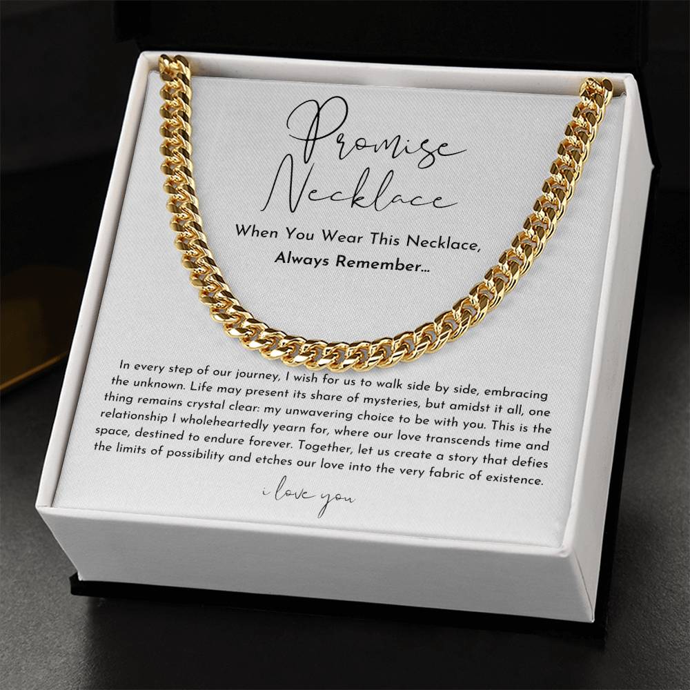Boyfriend Promise Necklace (90% OFF TODAY ONLY)