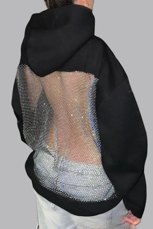 Serena Crystal Hoodie