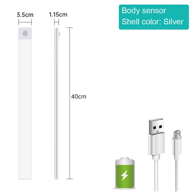 BrightEase Motion-Sensor Cabinet Light