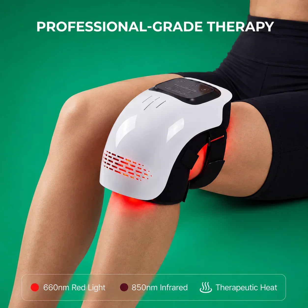 KneeRelief Pro™ Infrared Heat & Vibration Massager